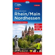 16 Cykelkarta Tyskland Rhein-Main-Nordhessen 1:150.000